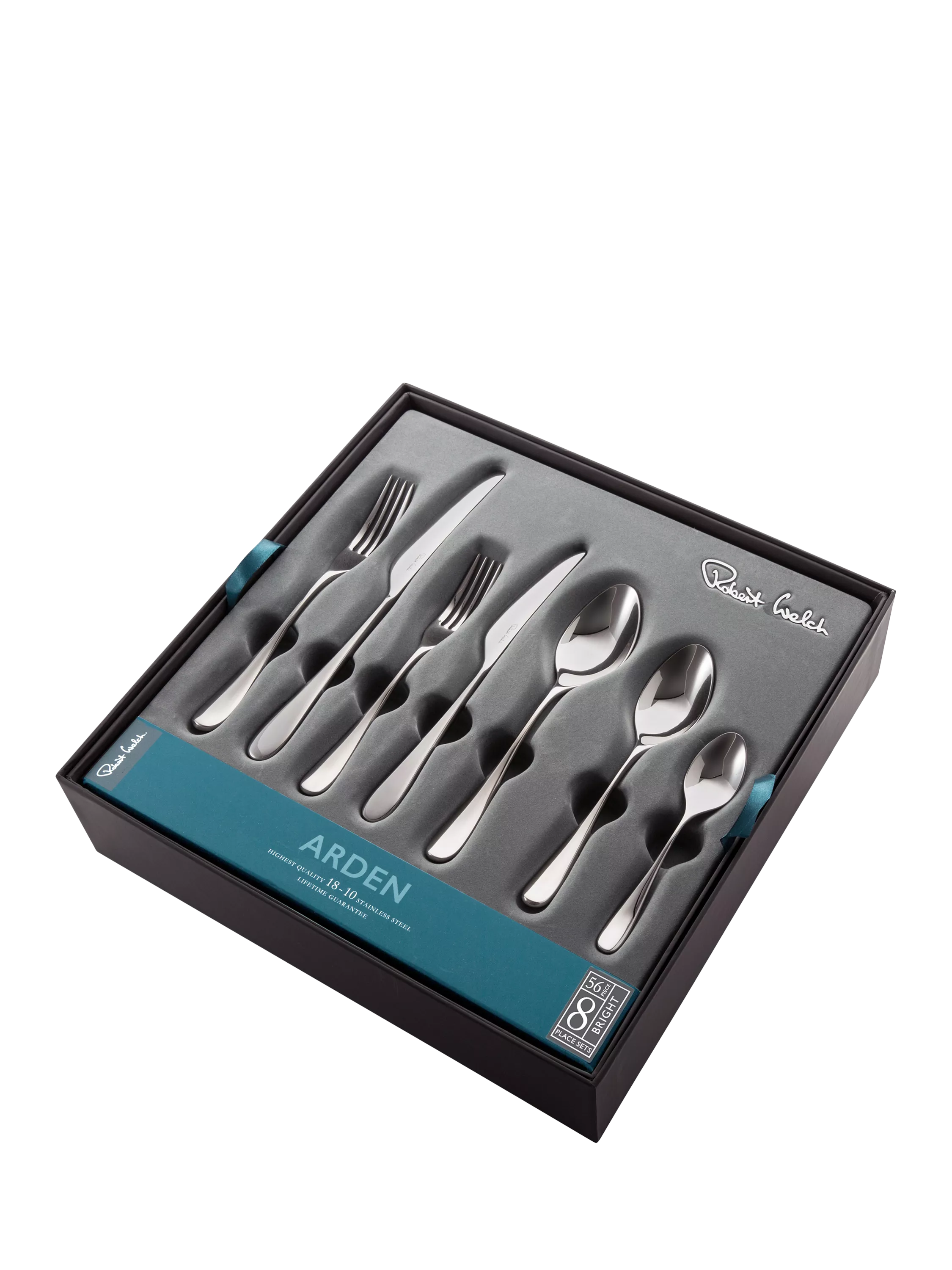 Robert Welch Arden Bright cutlery set 56 pieces, UK version