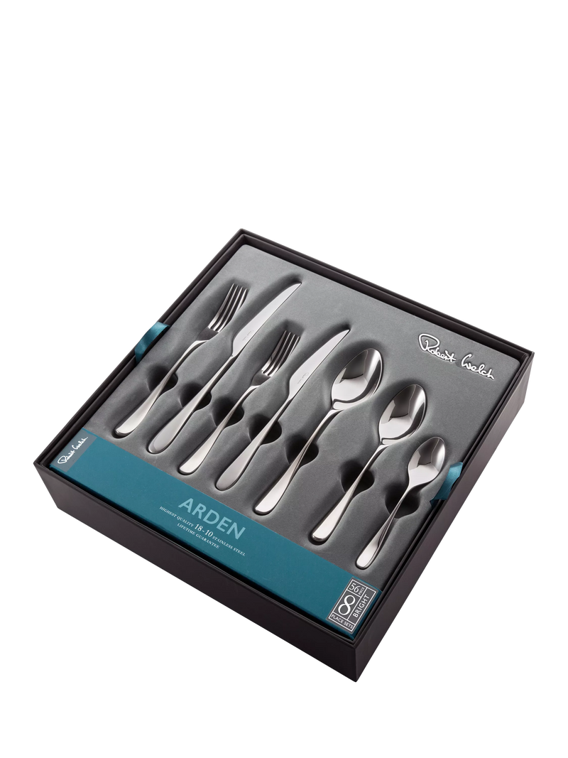 Robert Welch Arden Bright cutlery set 56 pieces, UK version