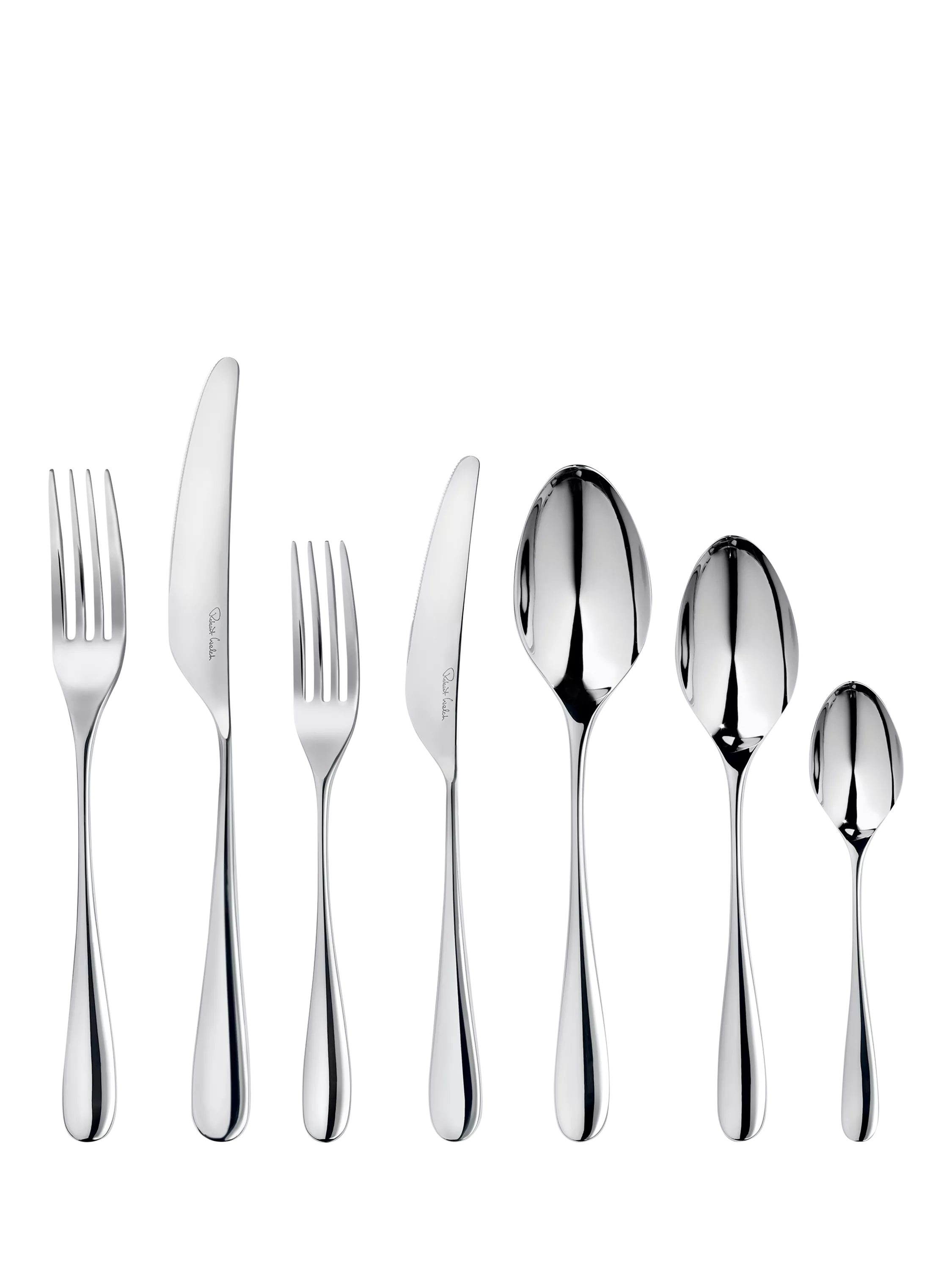 Robert Welch Arden Bright 84-piece cutlery set (British brand)