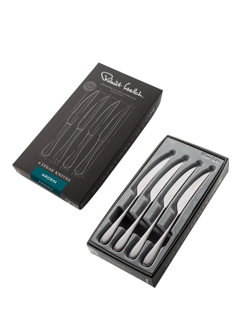Robert Welch Arden steak knife set of 4 - British product