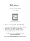 Robert Welch Kingham stainless steel cutlery set 56-piece, imported from the UK