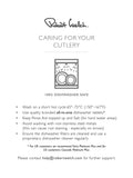 Robert Welch Kingham Bright cutlery set 84 piece, UK version