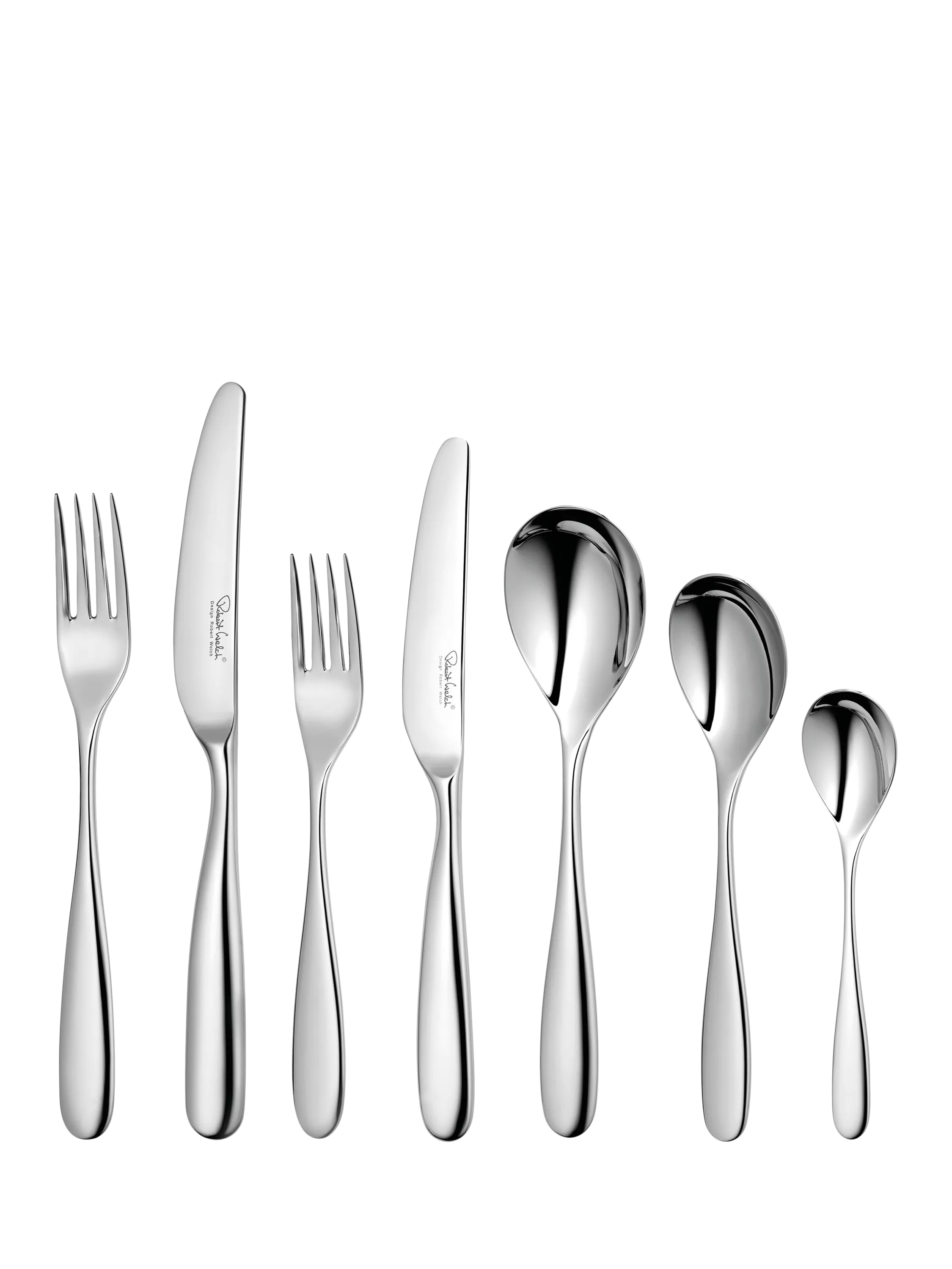 Robert Welch Stanton cutlery set 84 piece, British brand
