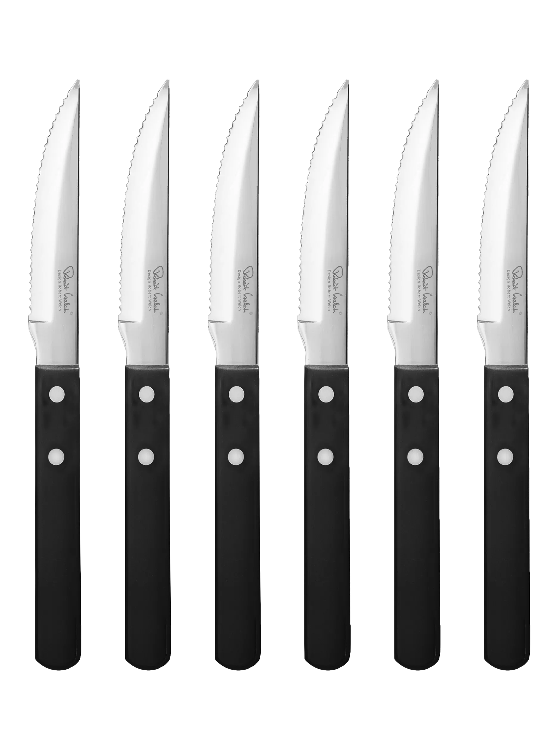 Robert Welch Trattoria Bright steak knife set - British product