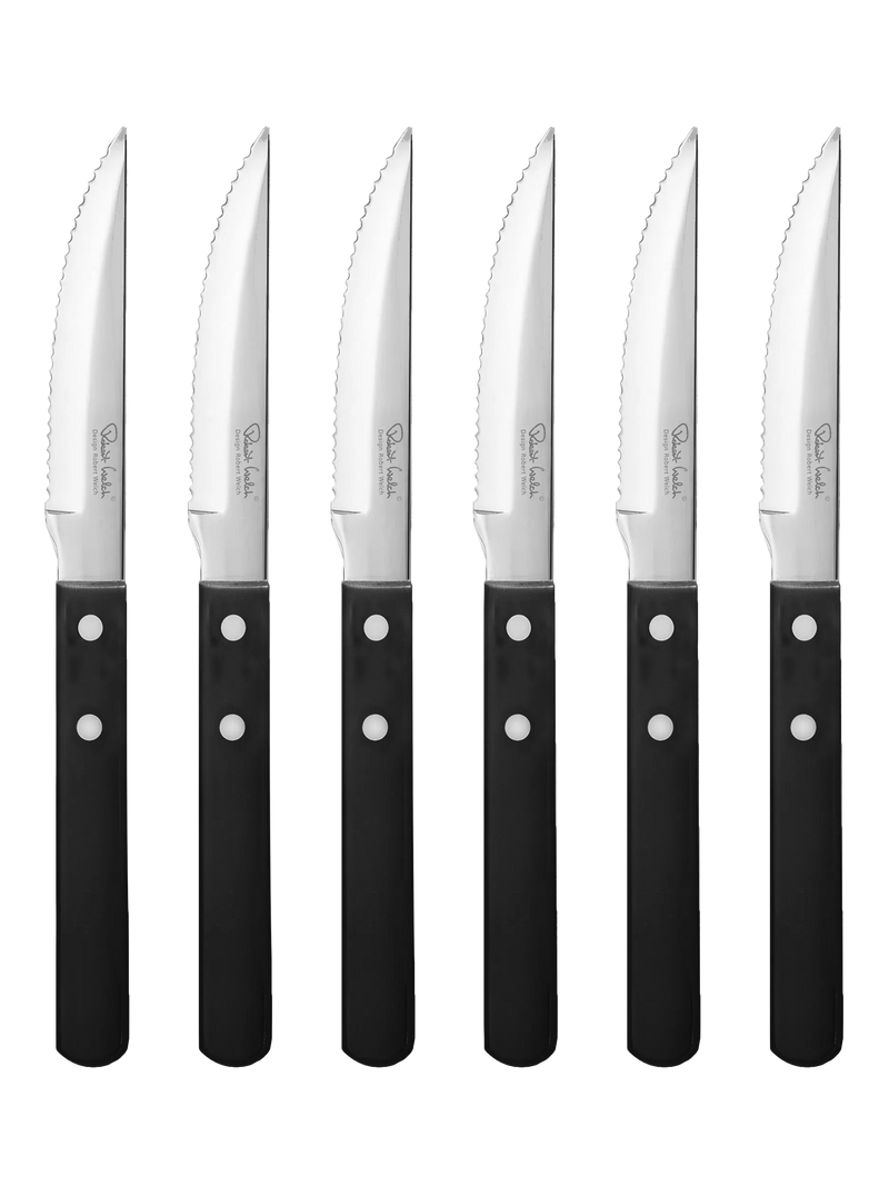 Robert Welch Trattoria Bright steak knife set - British product