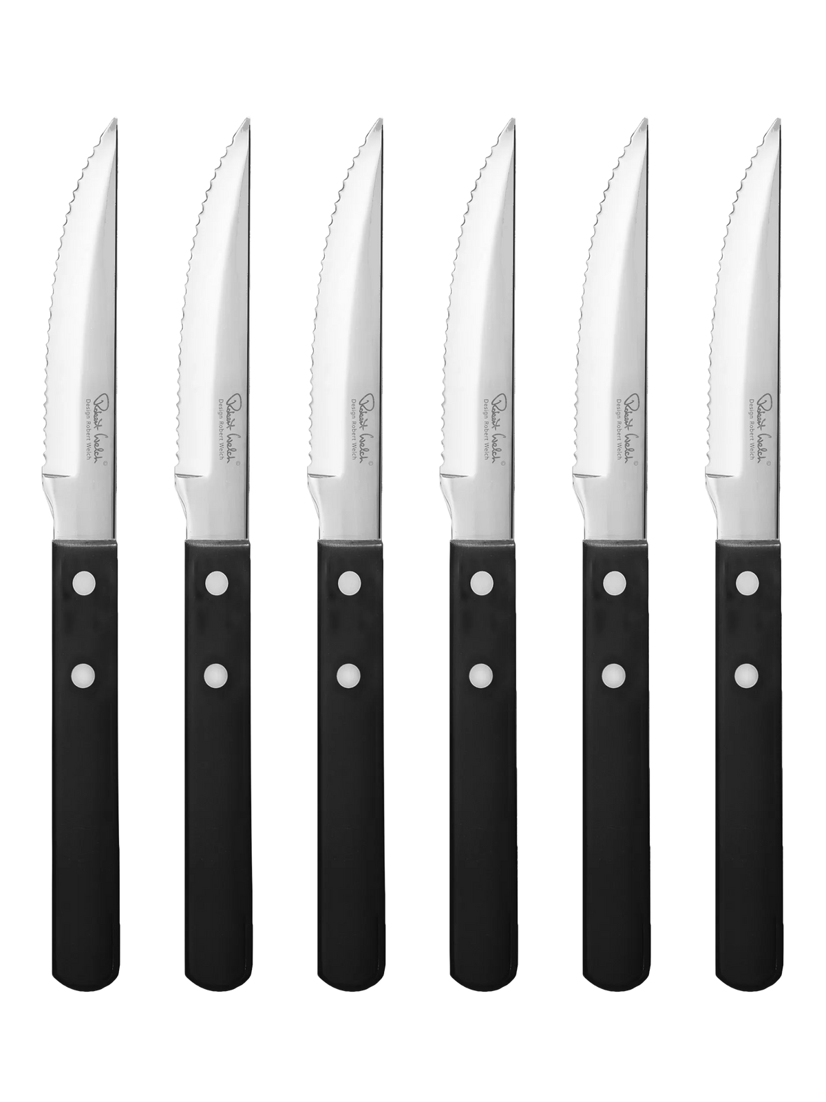 Robert Welch Trattoria Bright steak knife set - British product