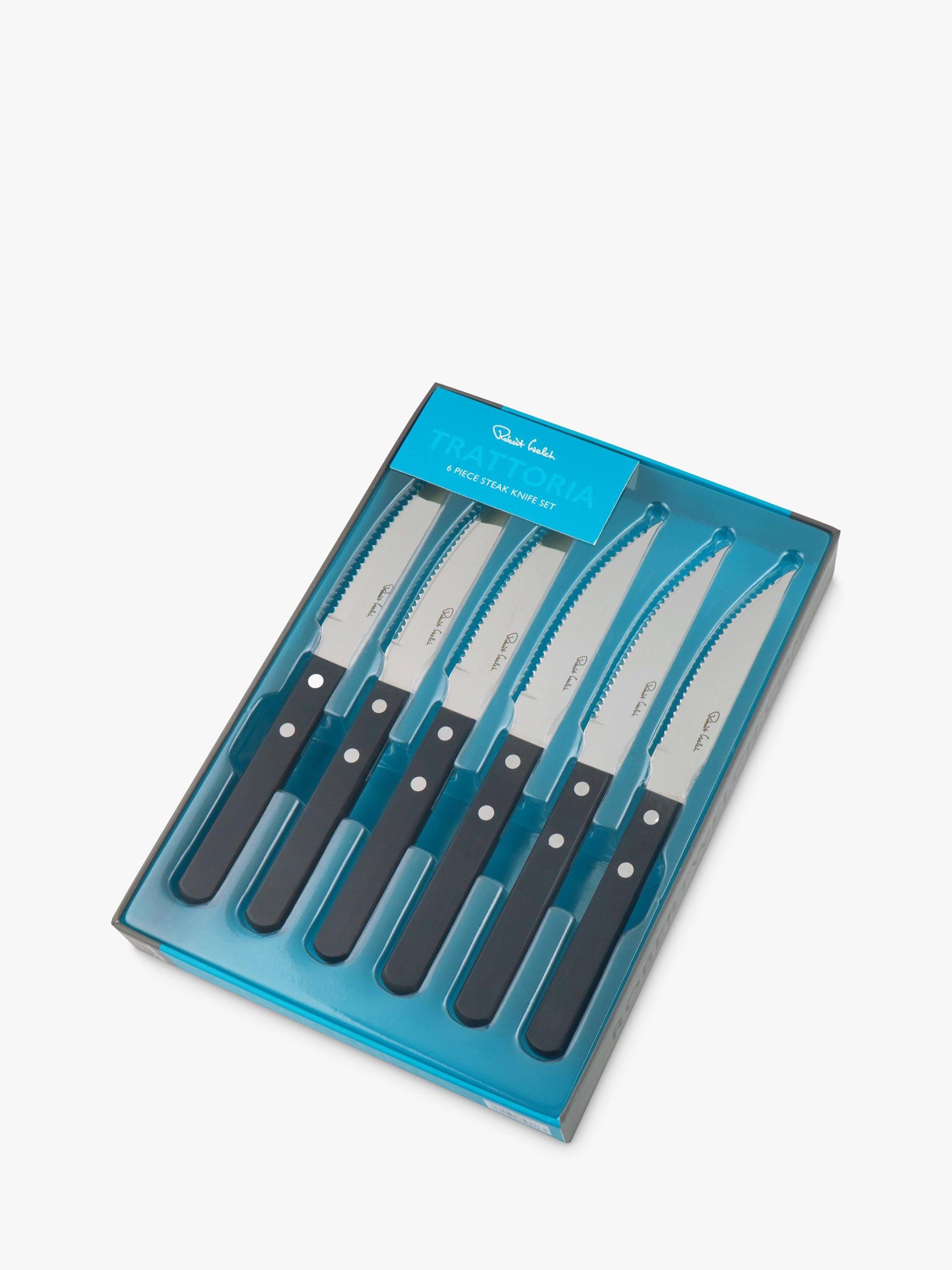 Robert Welch Trattoria Bright steak knife set - British product