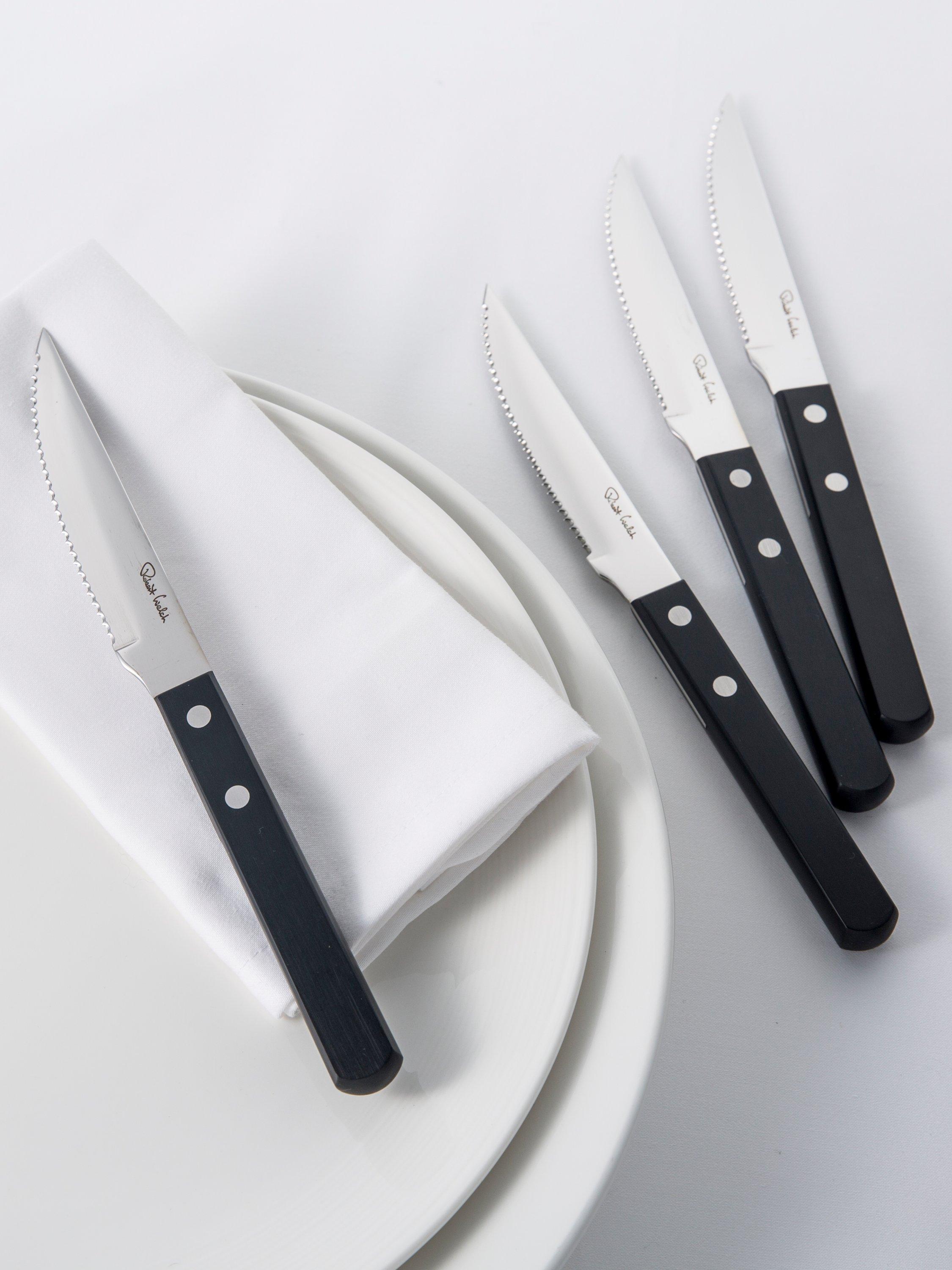 Robert Welch Trattoria Bright steak knife set - British product