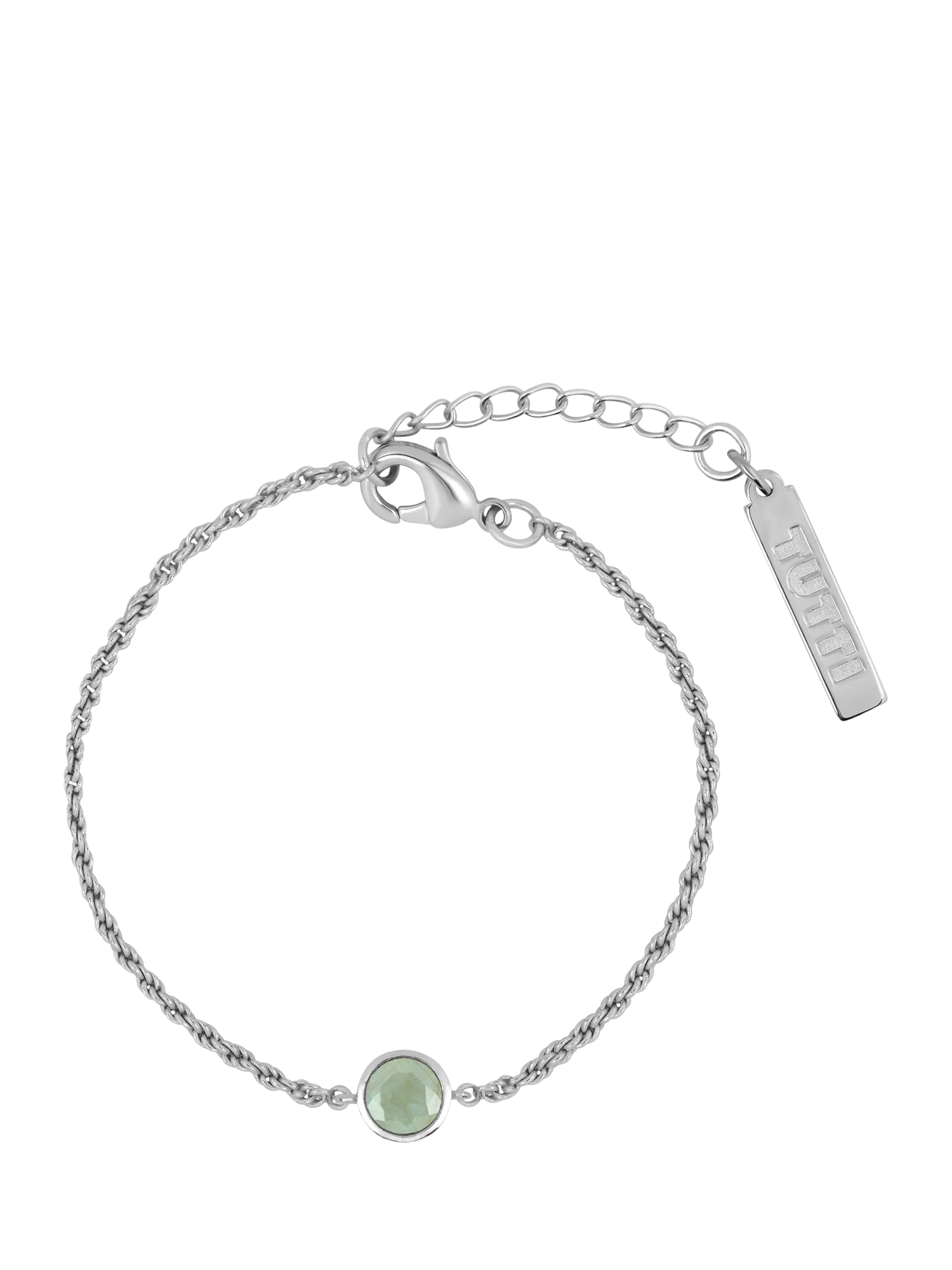 Tutti Birthstone Bracelet, Silver