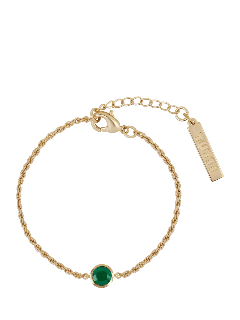Tutti Birthstone Bracelet Gold