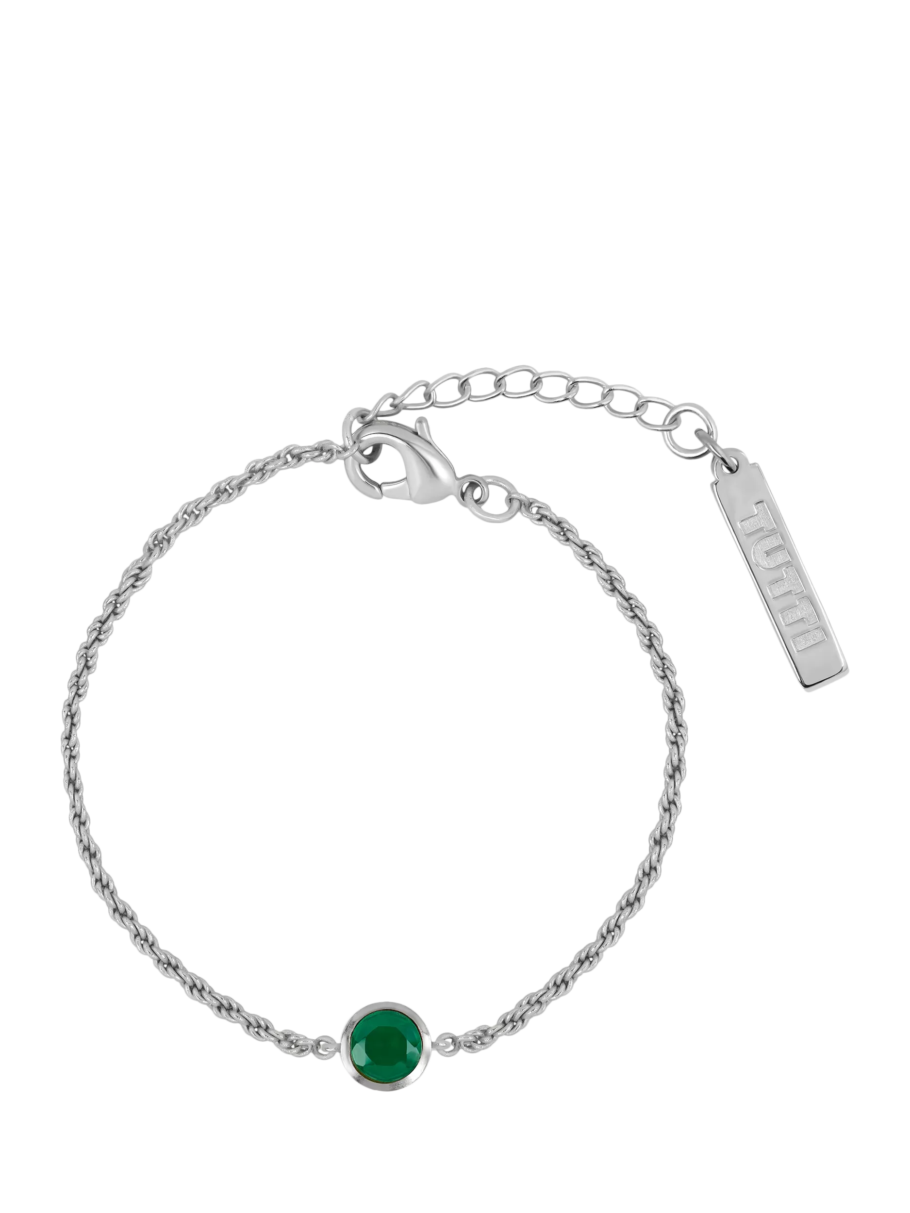 Tutti Birthstone Bracelet, Silver