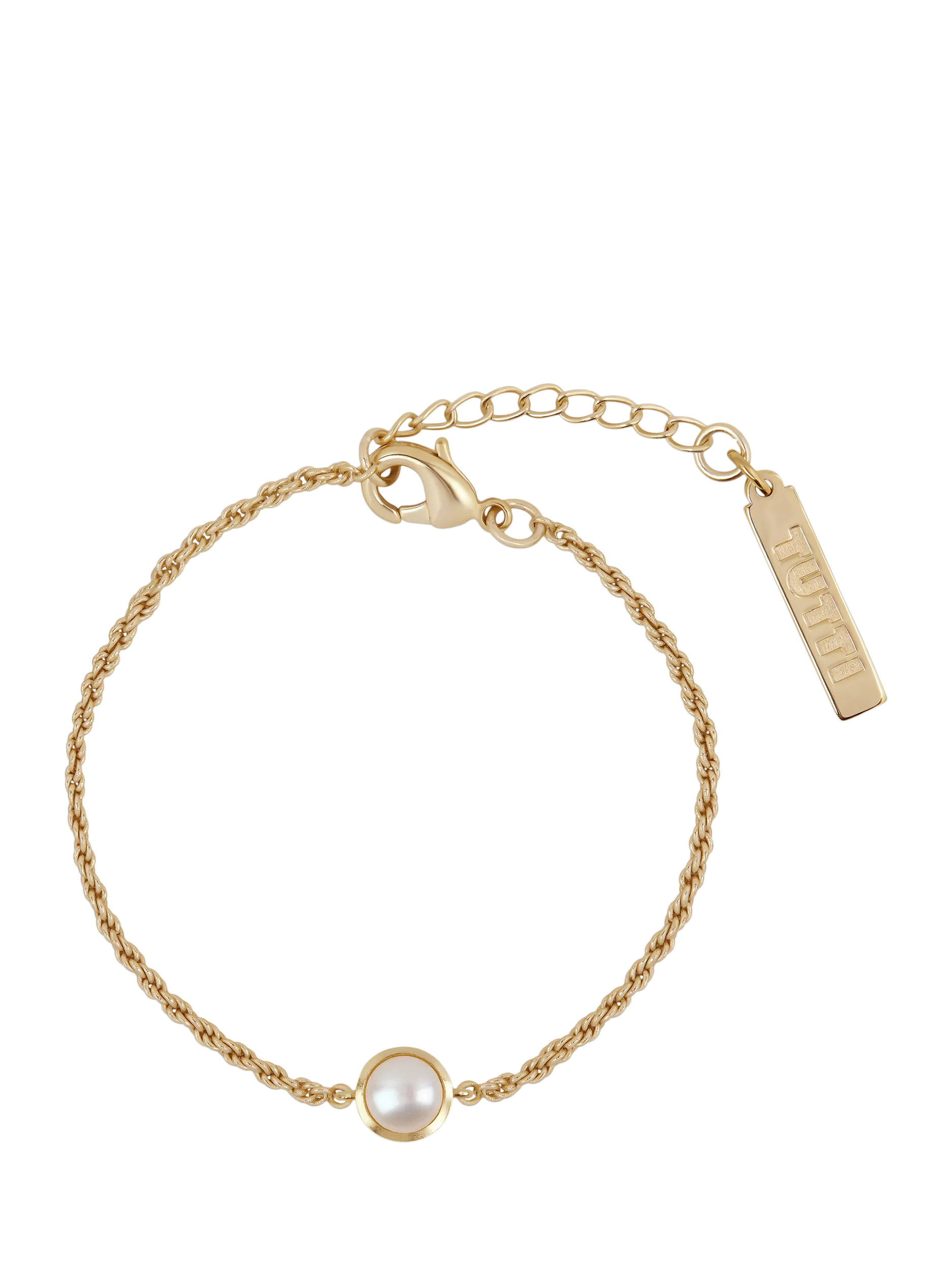 Tutti Birthstone Bracelet Gold