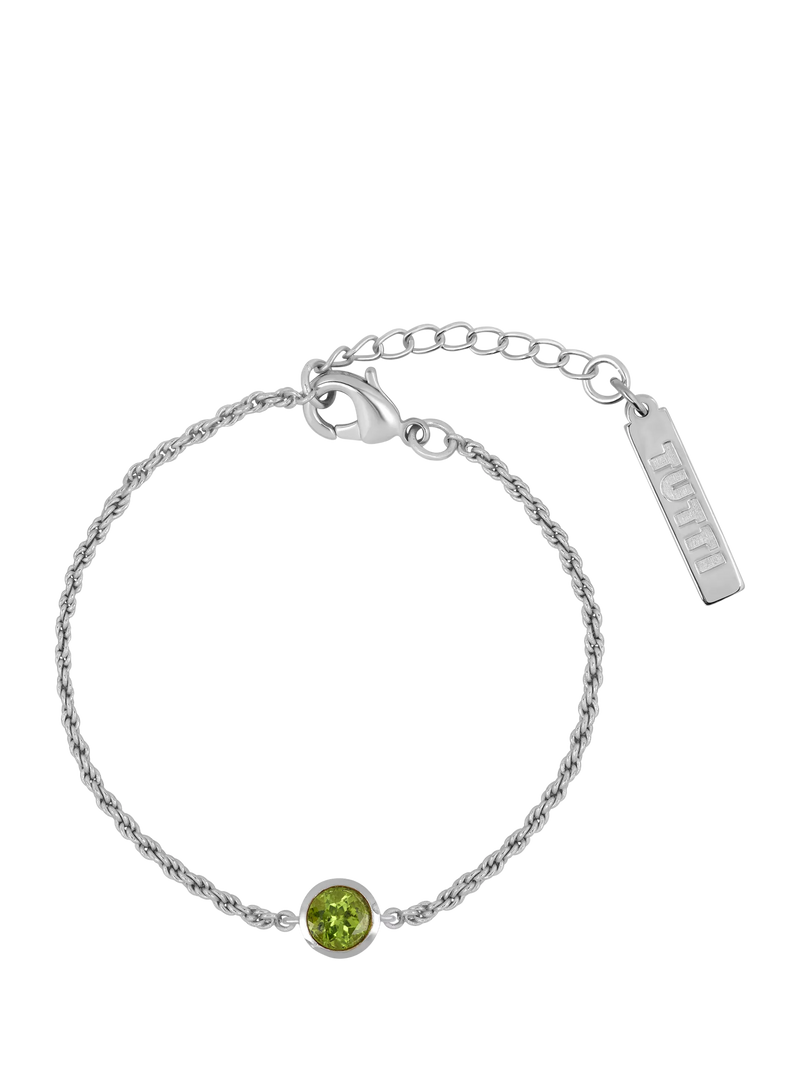 Tutti Birthstone Bracelet, Silver