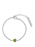 Tutti Birthstone Bracelet, Silver