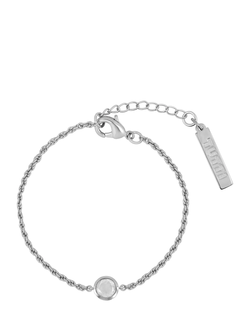 Tutti Birthstone Bracelet, Silver