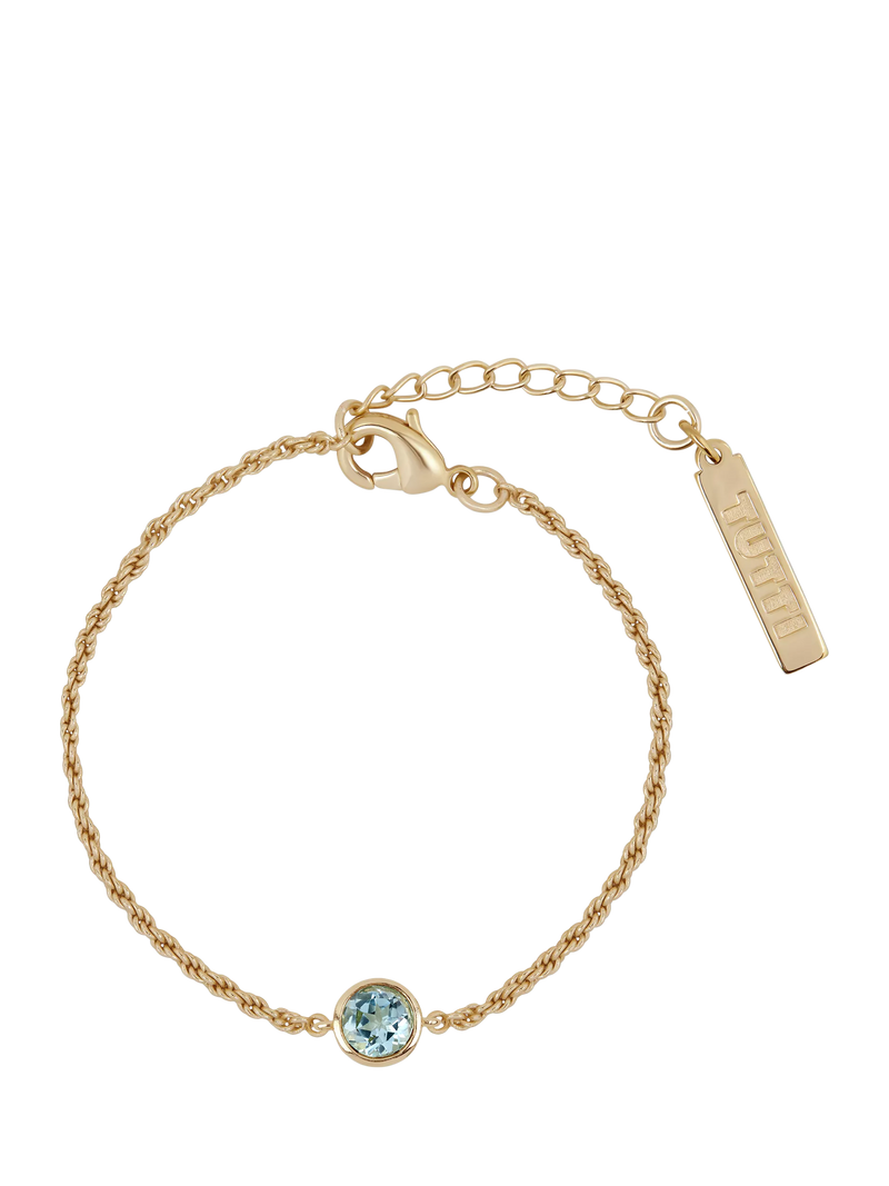 Tutti Birthstone Bracelet Gold