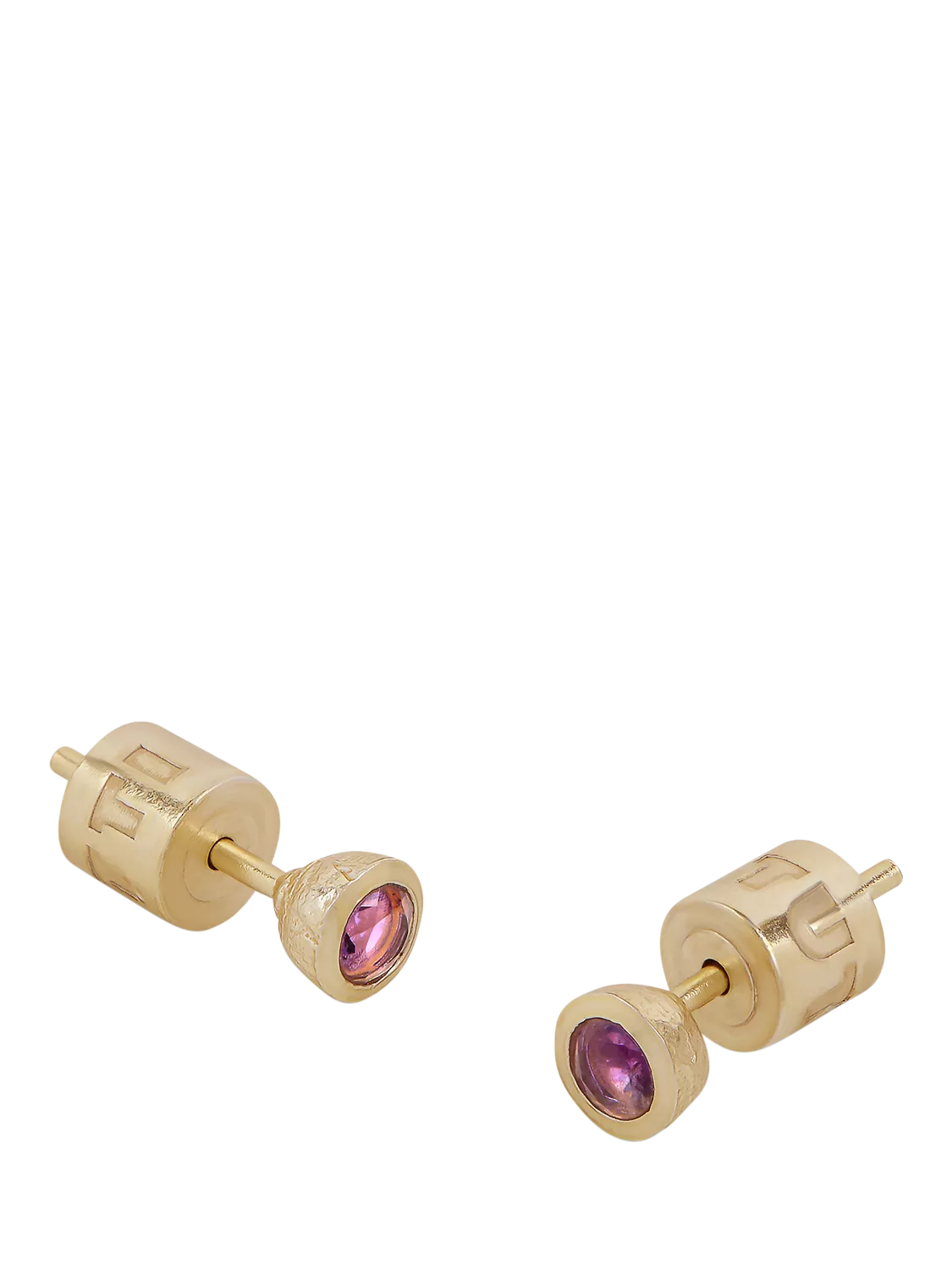 Tutti Birthstone Stud Earrings Gold