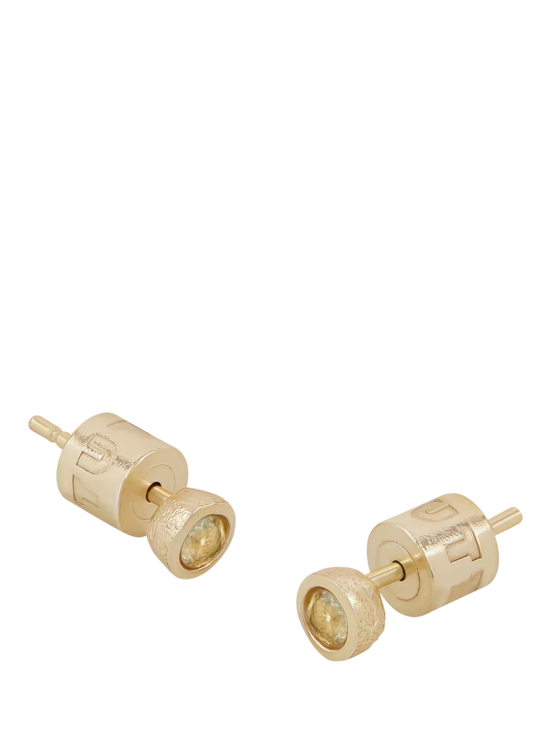 Tutti Birthstone Stud Earrings Gold
