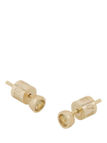 Tutti Birthstone Stud Earrings Gold
