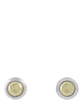 Tutti Birthstone Stud Earrings Silver