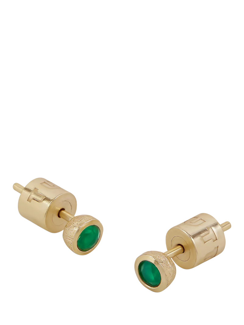 Tutti Birthstone Stud Earrings Gold