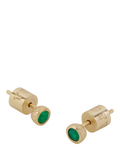 Tutti Birthstone Stud Earrings Gold