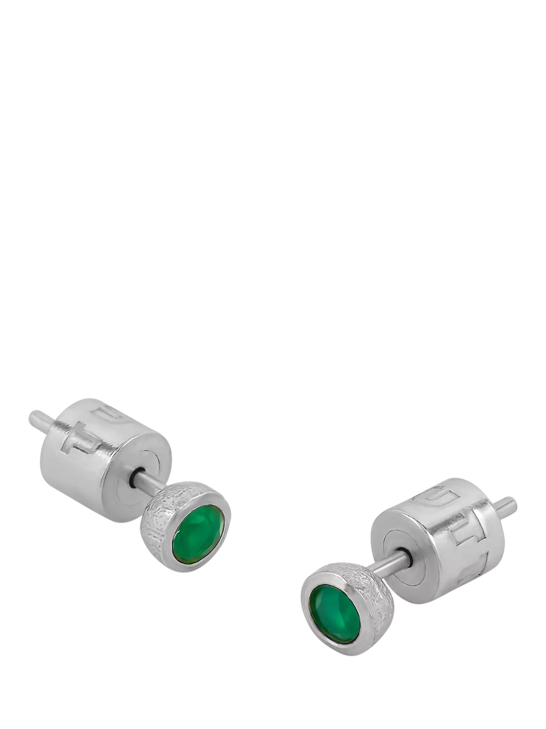 Tutti Birthstone Stud Earrings Silver