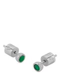Tutti Birthstone Stud Earrings Silver