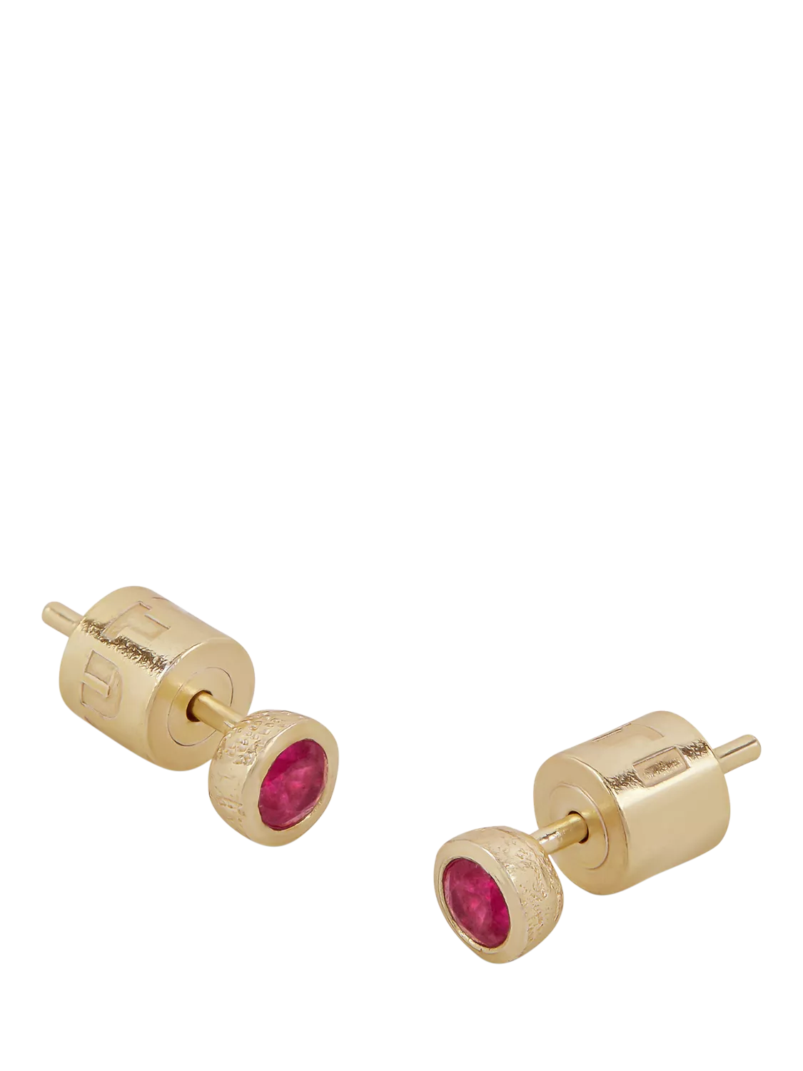 Tutti Birthstone Stud Earrings Gold