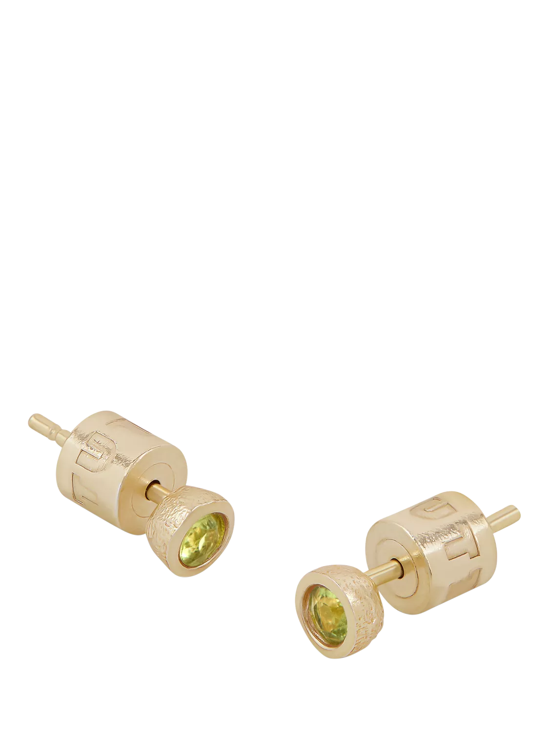 Tutti Birthstone Stud Earrings Gold