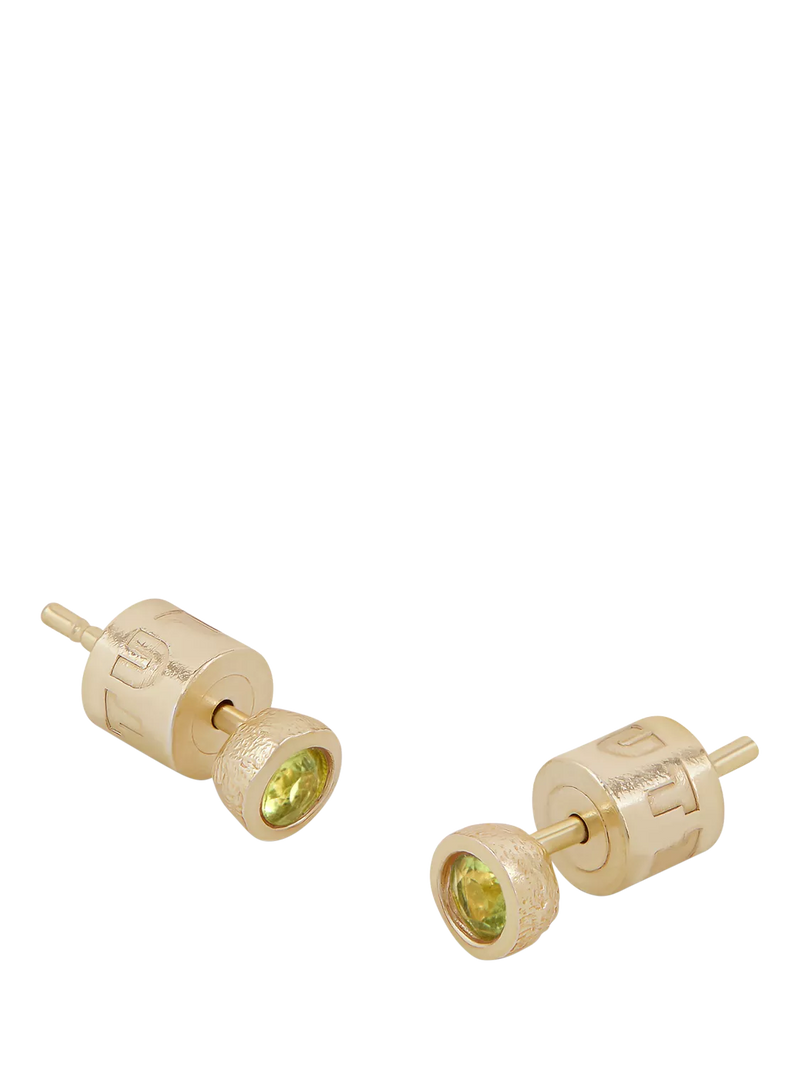 Tutti Birthstone Stud Earrings Gold
