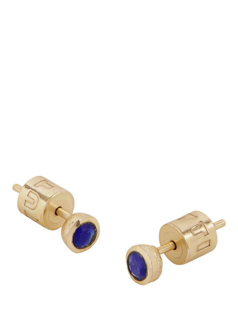 Tutti Birthstone Stud Earrings Gold