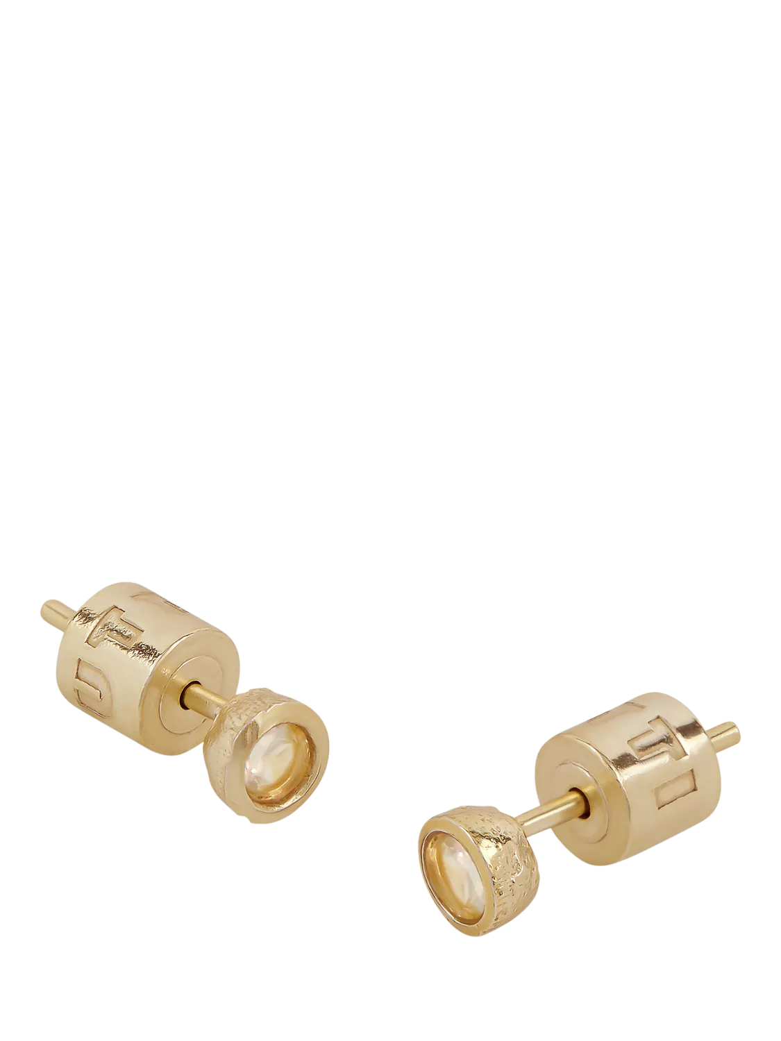 Tutti Birthstone Stud Earrings Gold