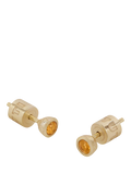 Tutti Birthstone Stud Earrings Gold