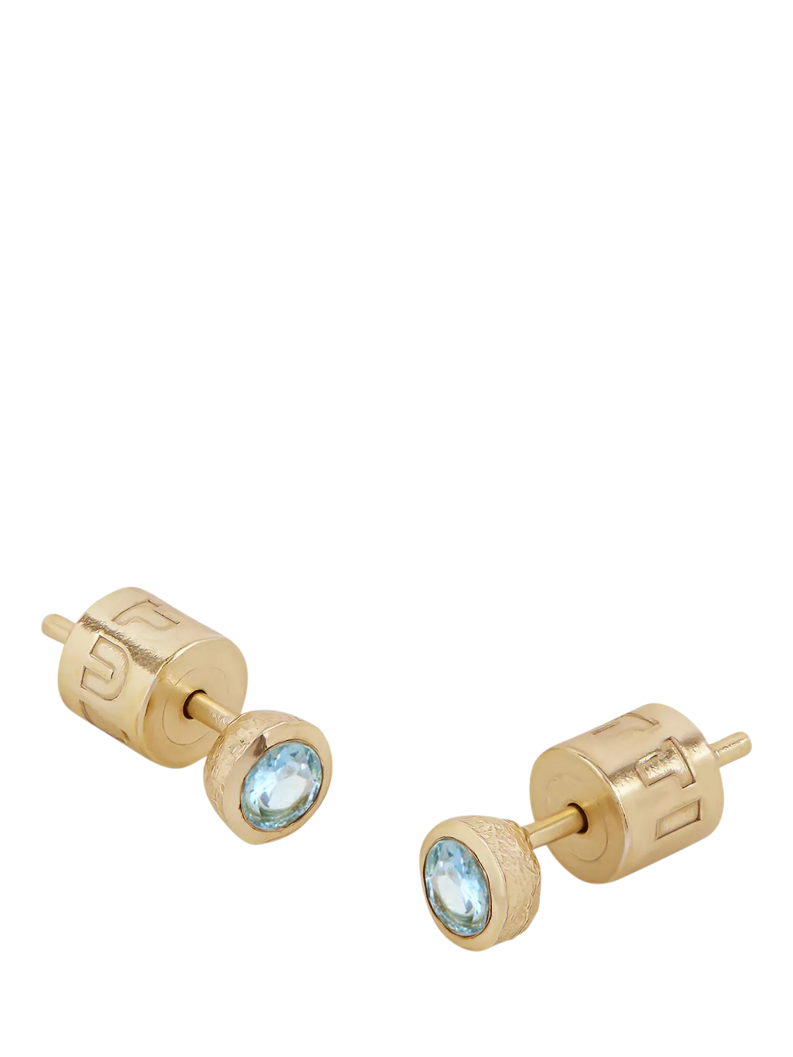 Tutti Birthstone Stud Earrings Gold