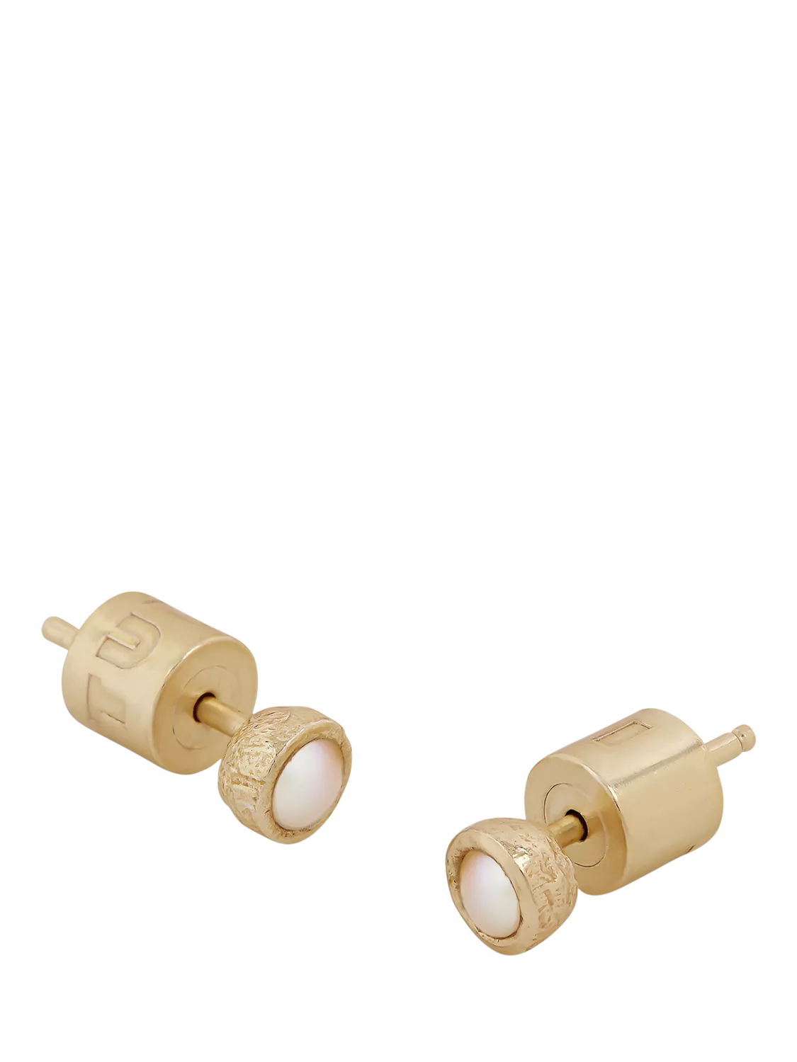 Tutti Birthstone Stud Earrings Gold