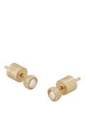 Tutti Birthstone Stud Earrings Gold