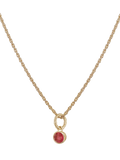 Tutti Birthstone Necklace Gold 45cm