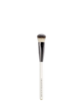 Chantecaille foundation brush synthetic fibres gunmetal handle - British product