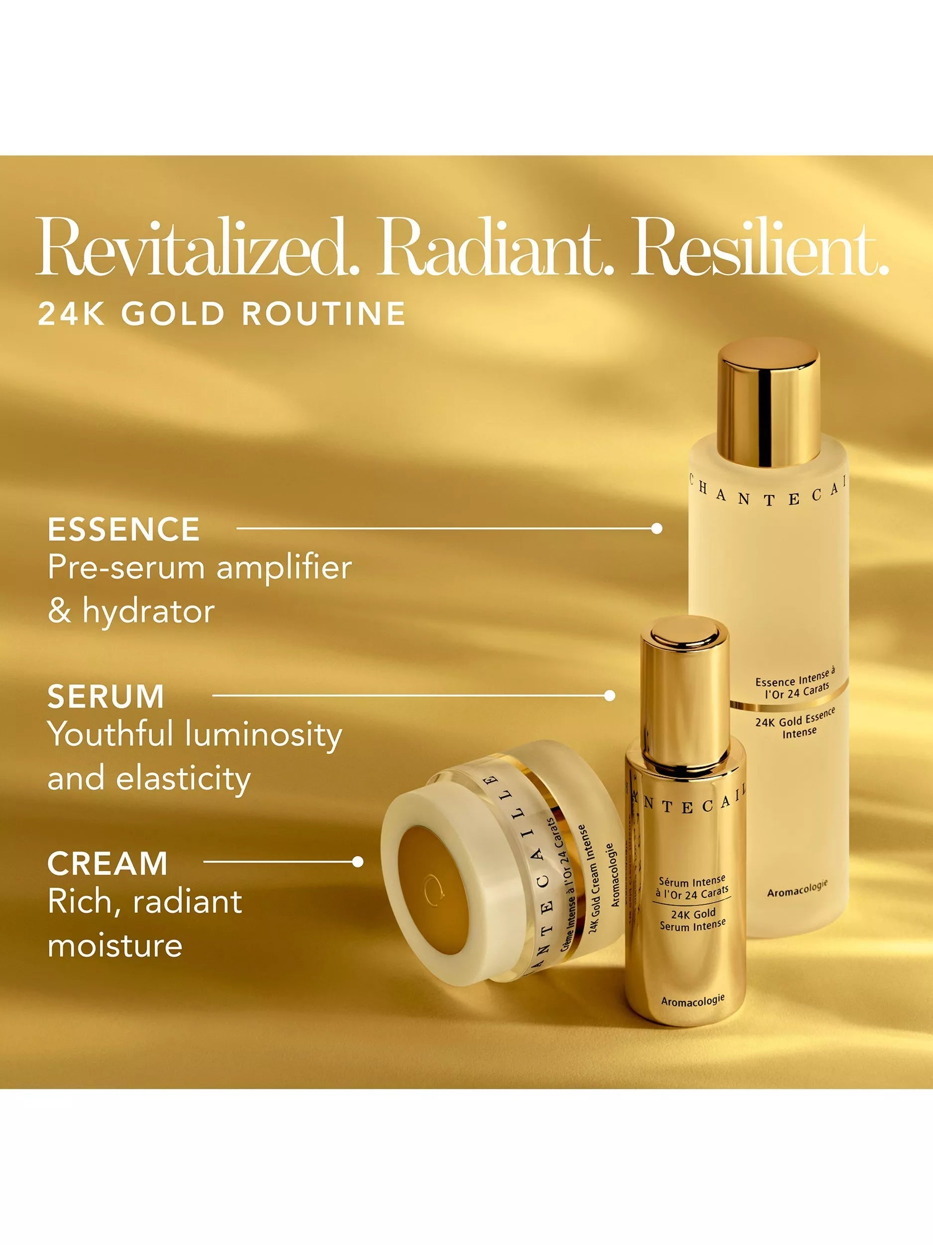 Chantecaille 24K Gold Essence Intense 150ml - British product