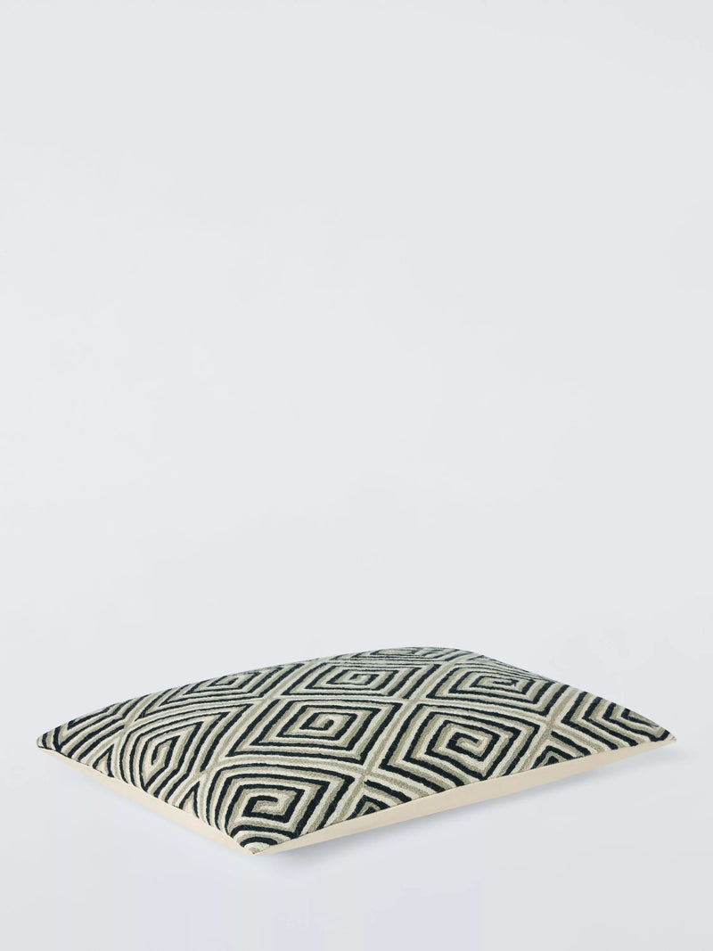 John Lewis black geometric cushion 40x60cm (British brand)
