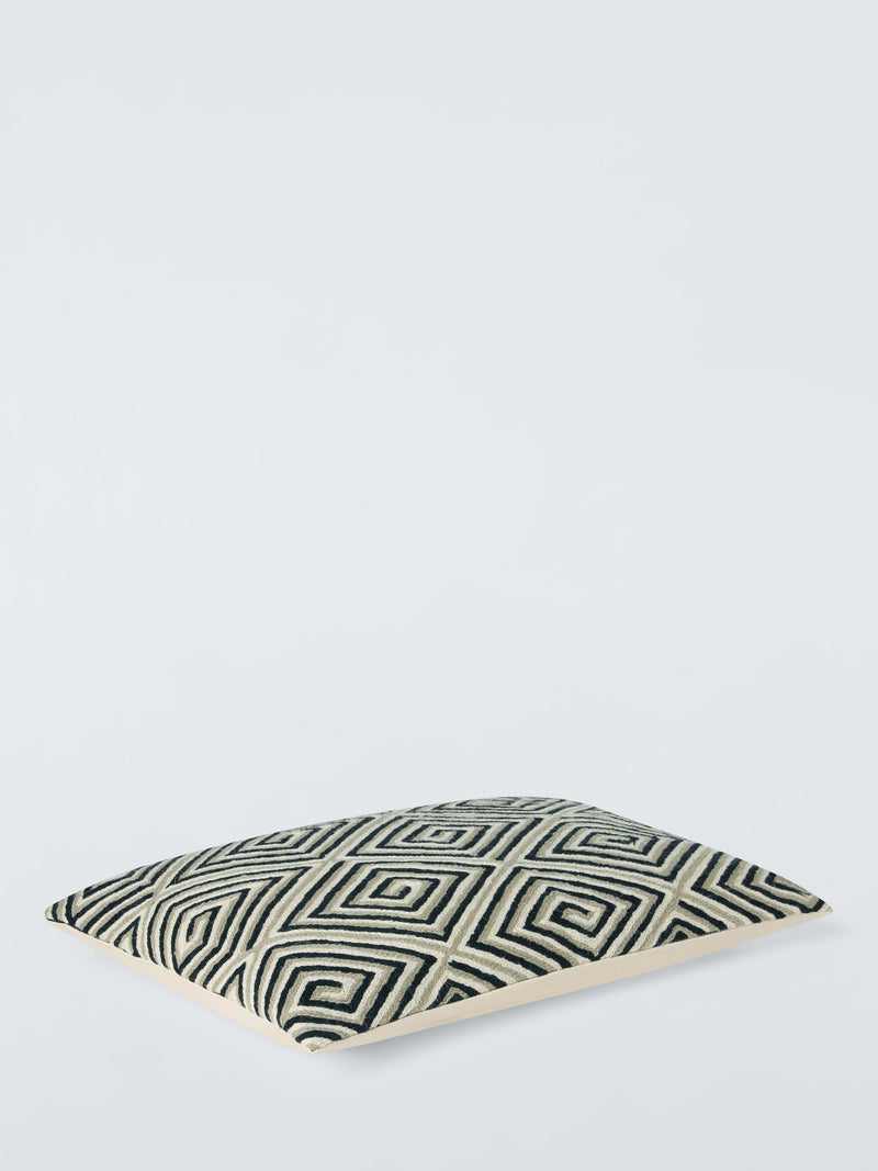 John Lewis black geometric cushion 40x60cm (British brand)