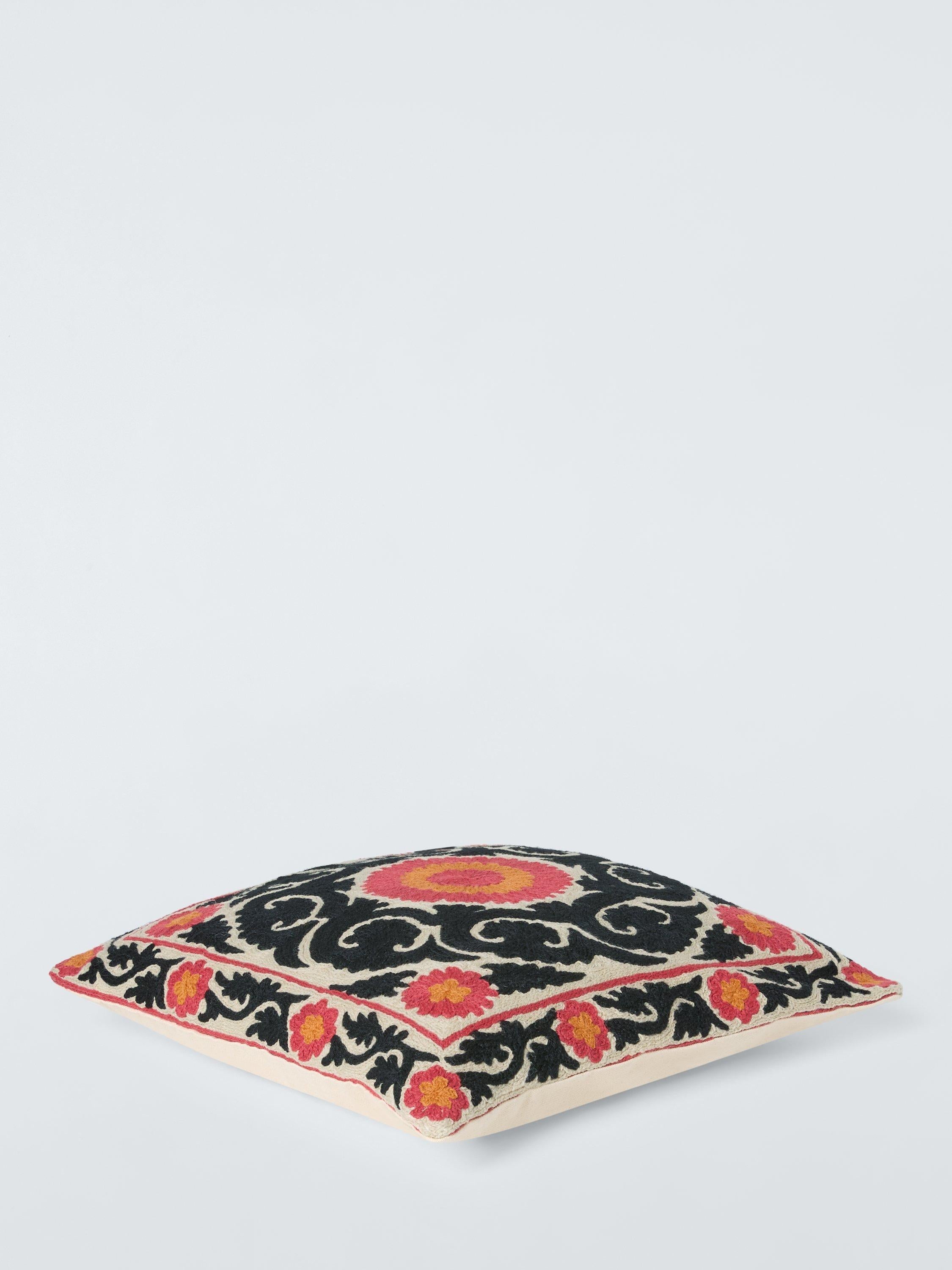 John Lewis Kasbah cushion black 45x45cm (British brand)