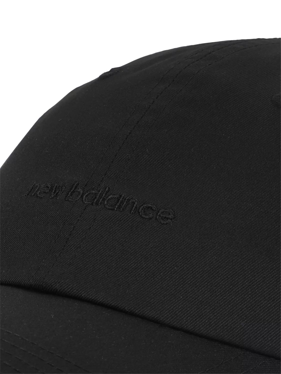 New Balance 6 panel classic hat black, imported from the UK