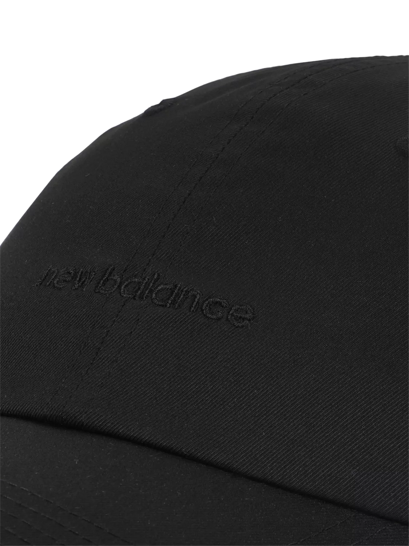 New Balance 6 panel classic hat black, imported from the UK