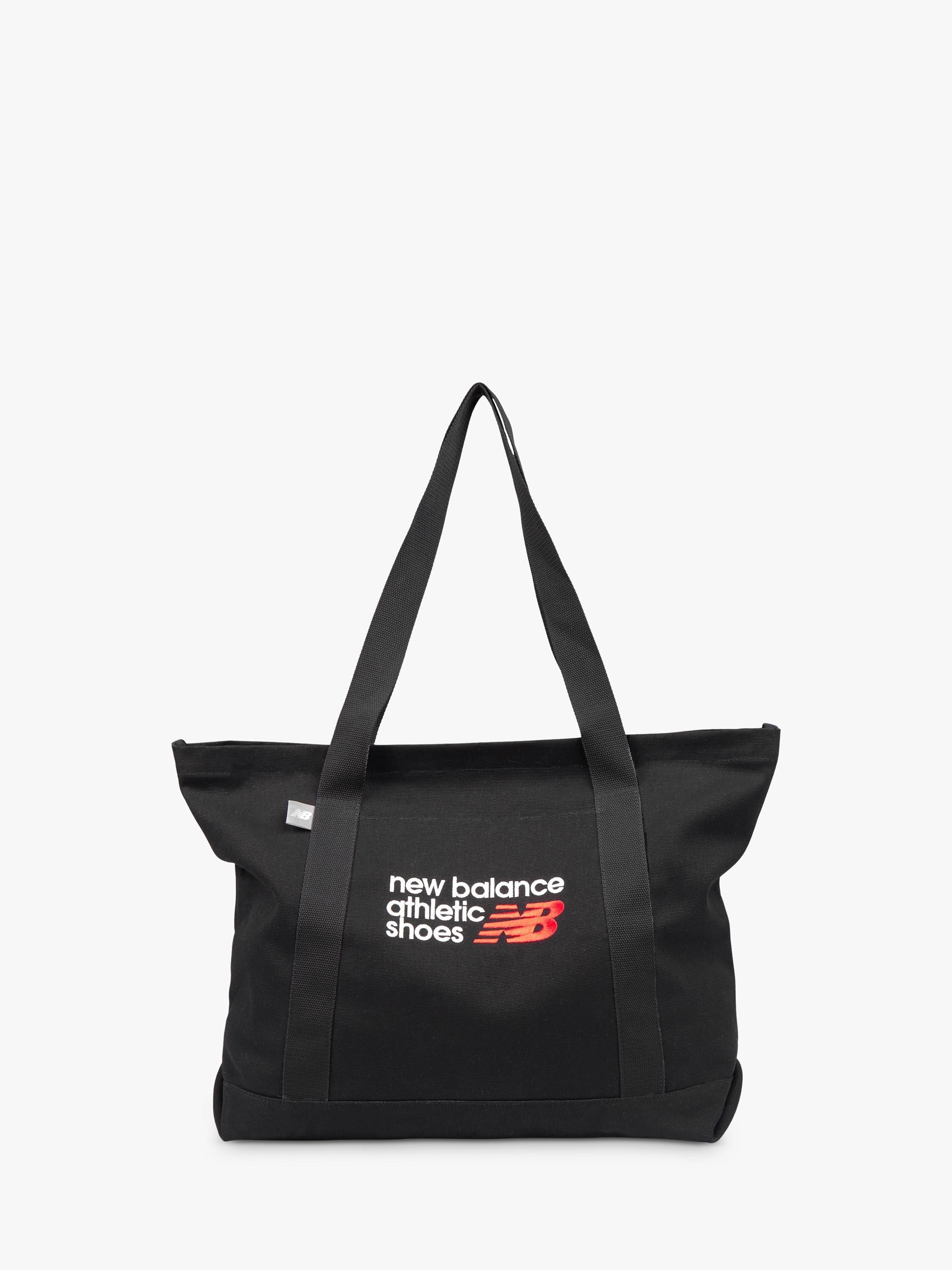 New Balance Classic Canvas Tote Bag in black, UK version