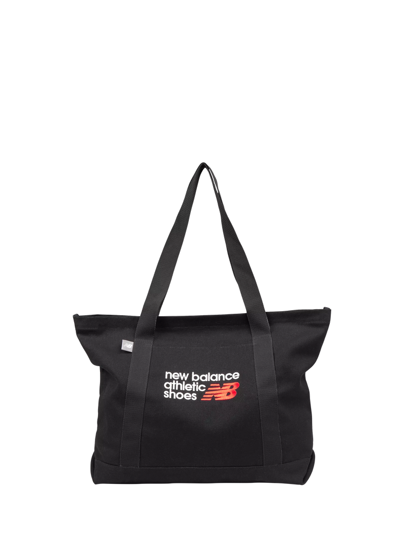 New Balance Classic Canvas Tote Bag in black, UK version