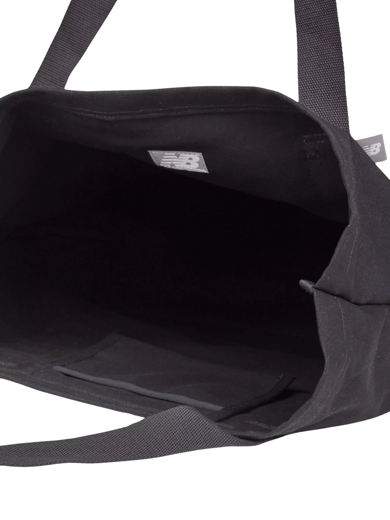 New Balance Classic Canvas Tote Bag in black, UK version