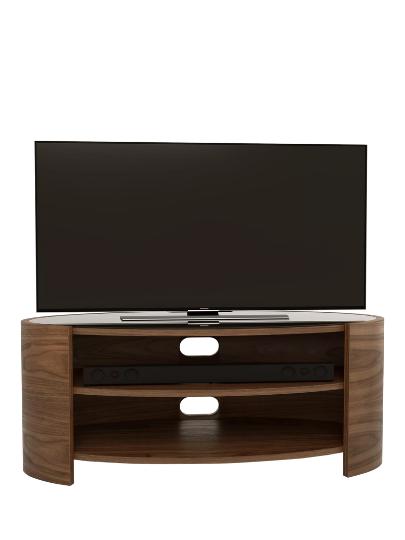 Tom Schneider Elliptic Deluxe 100cm Media Unit, Walnut