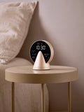 Lexon Conic digital alarm clock with FM radio and Bluetooth speaker - British product